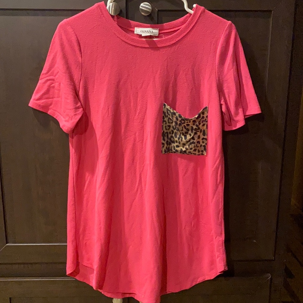 Size S ZENANA POCKET TEE